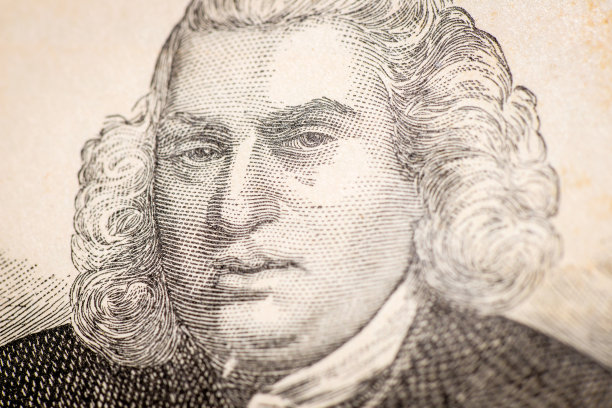 过去著名作家的肖像:塞缪尔·约翰逊图片下载