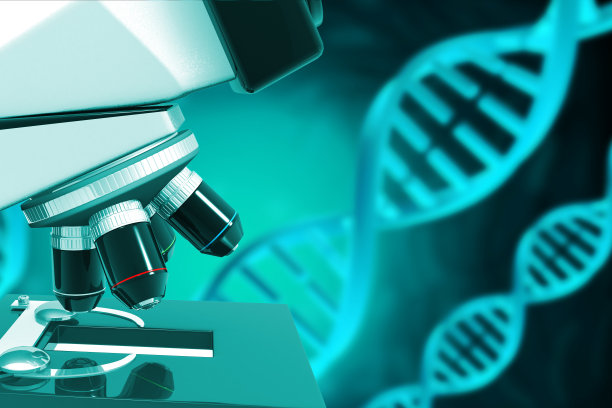 DNA背景显微镜图片下载