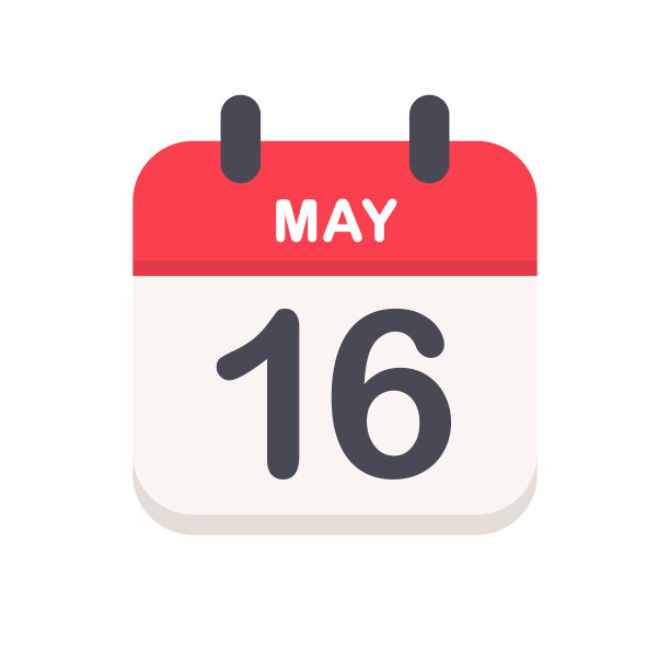 5月16日-日历图标图片下载