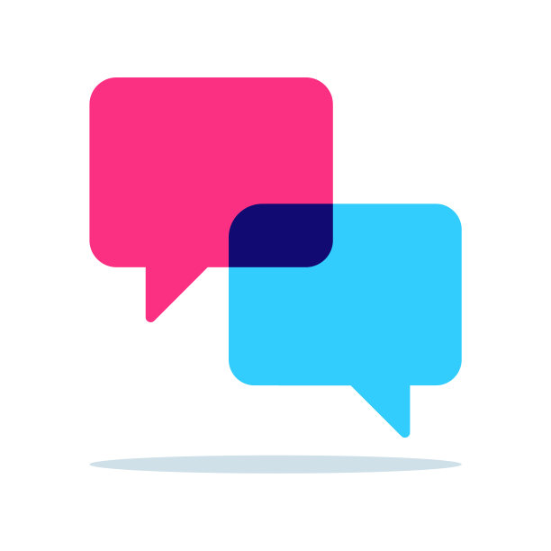 聊天气泡图标设计向量图片下载