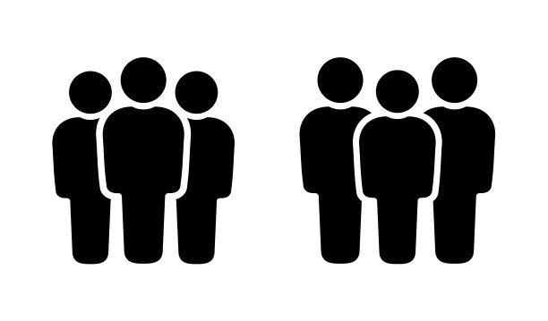 象征，人的象征。矢量图形。图片下载