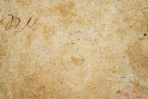 旧粗糙的纸张背景纹理，原始超过180年的历史图片下载