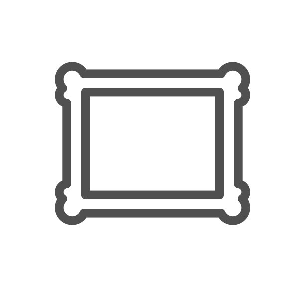 博物馆相关图标。图片下载