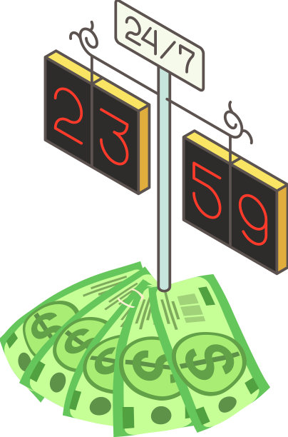 货币兑换图标等距街图片下载