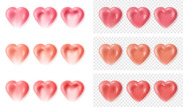 霜心美容化妆品。粉红色桃色液体化妆样品。指甲油弄脏了滴。女性口红时尚爱涂抹。图片下载