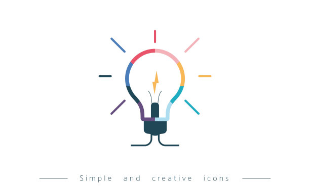 灯泡标志图片下载