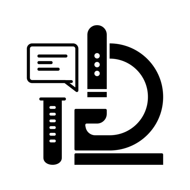 研究黑线和填充矢量图标图片下载