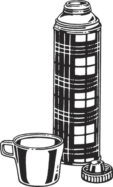 格子热水瓶图片下载