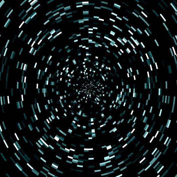 绿色和白色的矩形漩涡图片下载