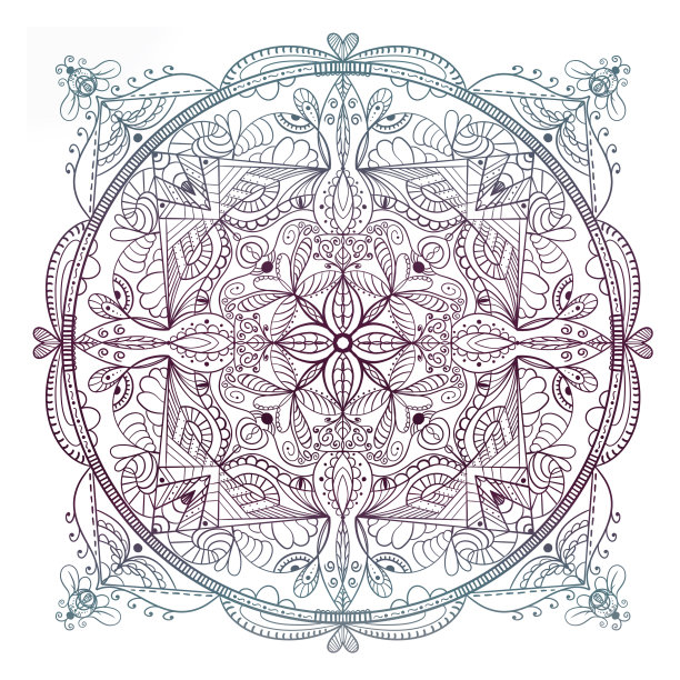 曼荼罗线说明图片下载