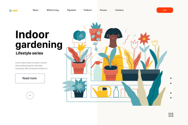 生活方式矢量插画系列图片下载