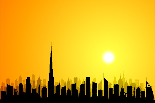 迪拜(所有建筑都已完工且可移动)图片下载