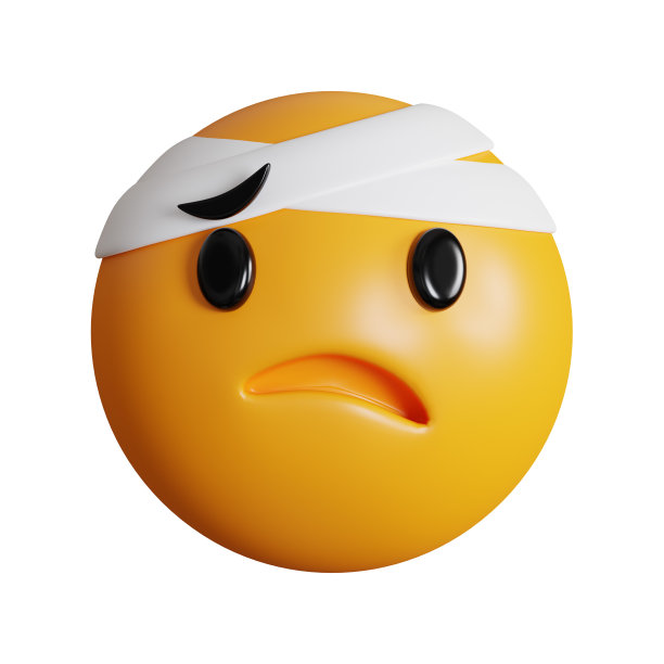 Sick emoji 3d图标图片下载