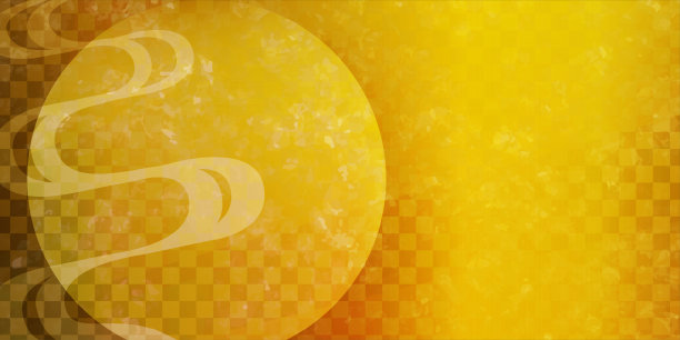 金色渐变背景插图。格子图案的背景图像。日本模式。图片下载