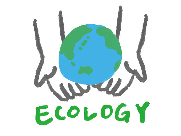 生态手绘插画，把地球握在手里图片下载