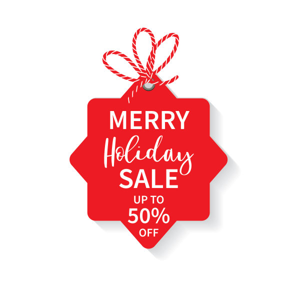圣诞节销售标签图片下载