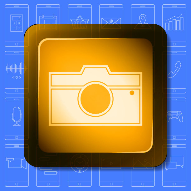 相机智能手机应用图标图片下载