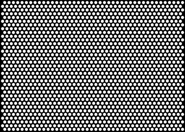 无缝黑纸与白点图片下载