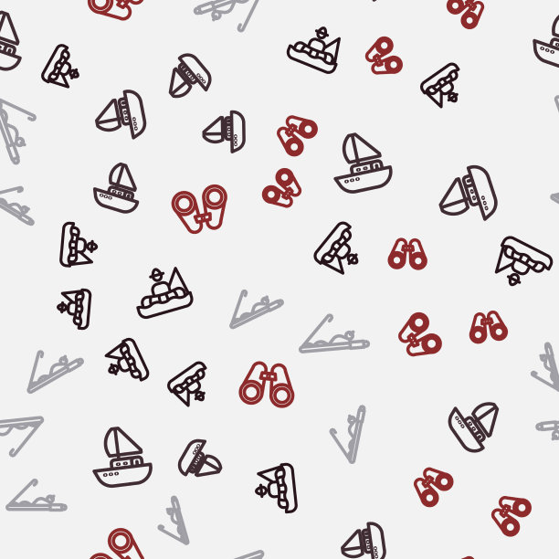 在小船、游艇、帆船上钓鱼图片下载