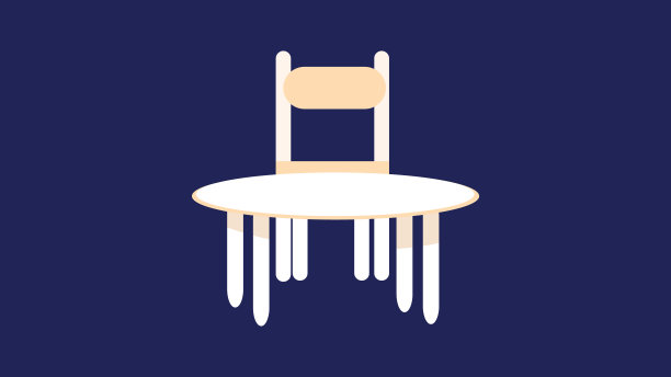 餐桌和椅子图标图片下载