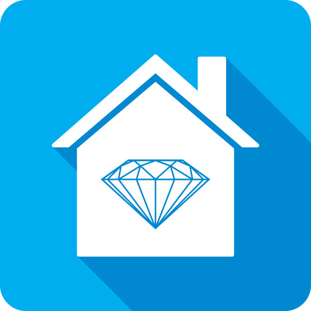 钻石图标剪影图片下载