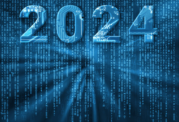 2024数字背景图片下载
