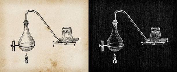 古玩插图:加热膨胀空气图片下载