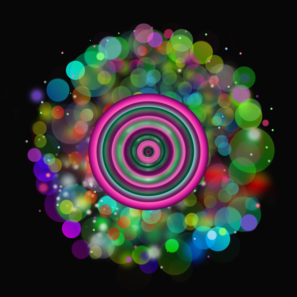 多色明亮的节日框架背景。图片下载