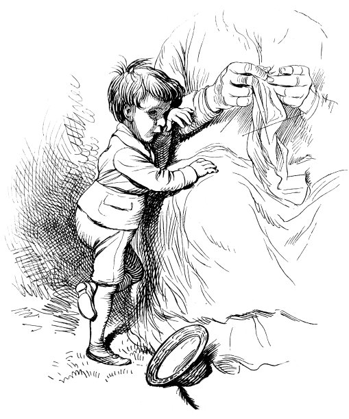 小男孩依赖他的妈妈图片下载