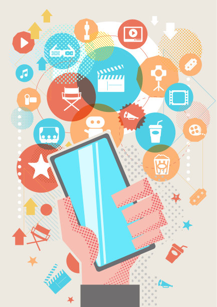 智能手机电影应用图片下载