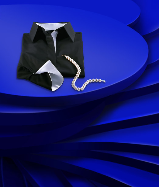 时髦的衬衫和珍珠图片下载