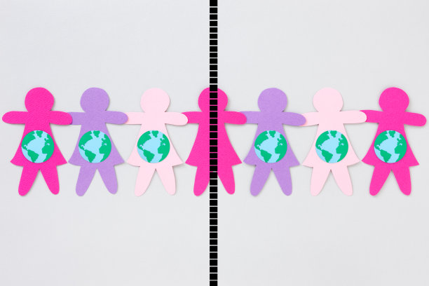 划分全球女孩图片下载