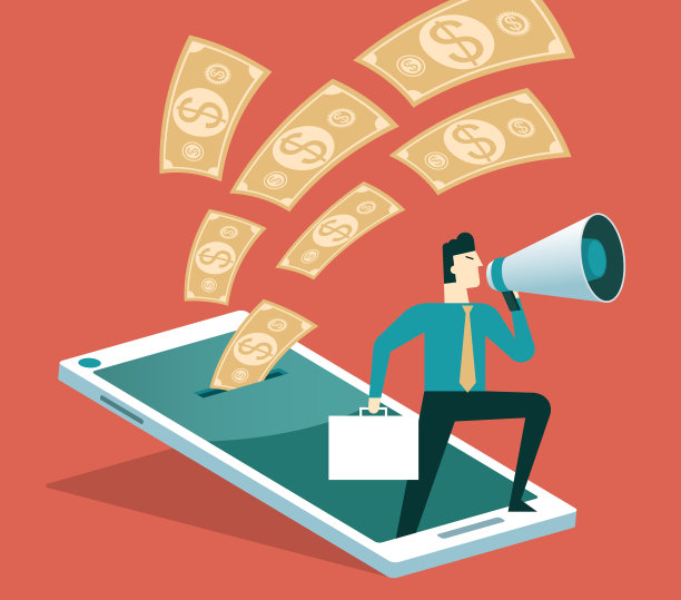 银行付款-商人图片下载