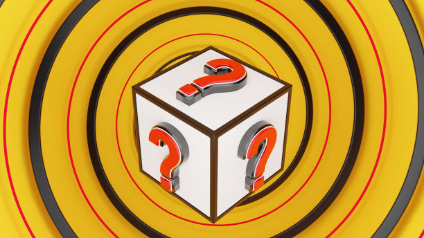 三维问号螺旋背景图片下载