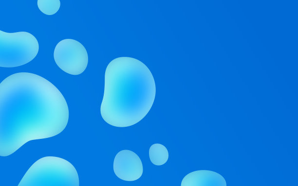 气泡或水滴抽象背景图片下载