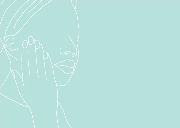 女人的美丽。护理黑皮肤图片下载