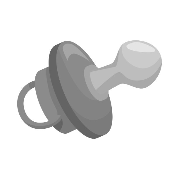 奶嘴和奶嘴图标图形的设计图片下载