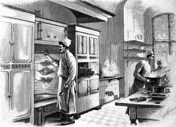 柏林:国会大厦的厨房图片下载