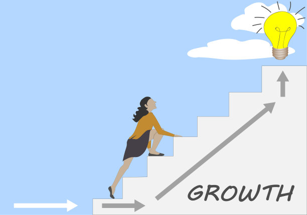 个人和职业发展。图片下载