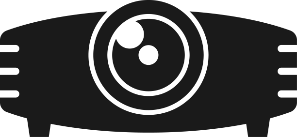 液晶投影仪图标设计模板隔离图片下载