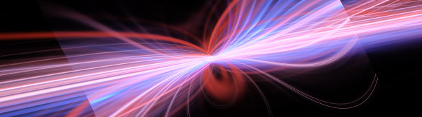 彩色的未来光纤宽屏横幅图片下载