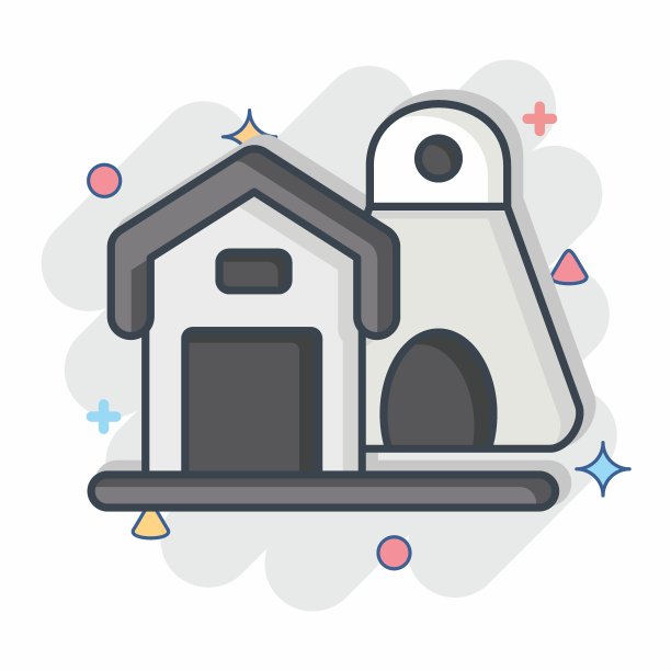 图标的农场。与农业有关的符号。漫画风格。简单的设计可编辑。简单的说明图片下载