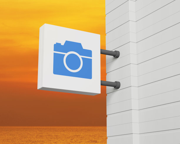 商业摄像服务理念，3D渲染图片下载