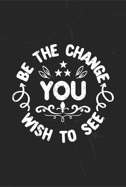 矢量动机排版t恤设计图片下载