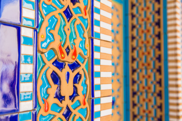 阿曼马斯喀特苏丹·卡布斯大清真寺的内部图片下载