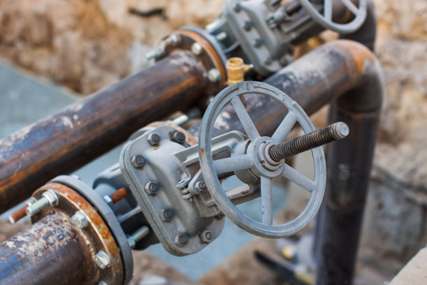 管道阀门。图片下载