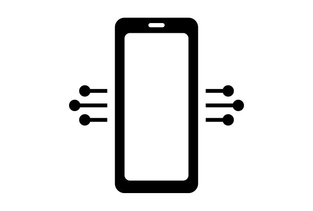 手机平面应用图标极简网页符号黑色标志图片下载