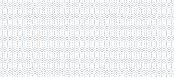 六边形几何图案。无缝十六进制背景。摘要蜂窝细胞。矢量插图。为背景传单、广告蜜、面料、服装、纹理、纺织品图案设计图片下载