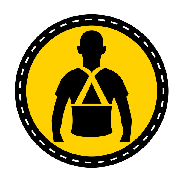 穿回支撑符号标志隔离在白色图片下载