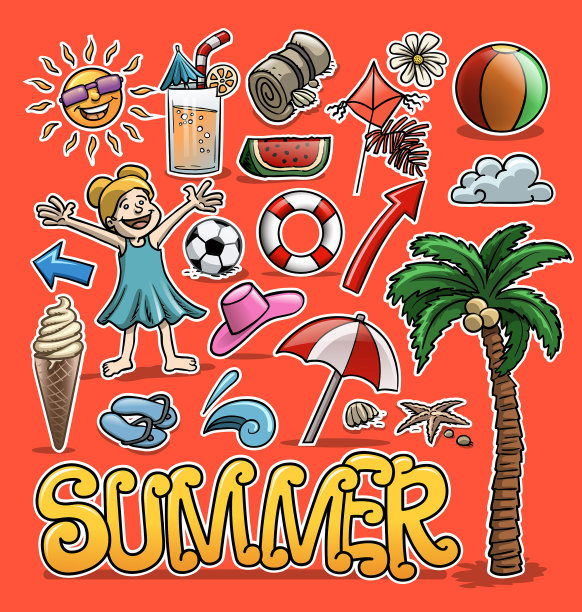 夏天的图标图片下载